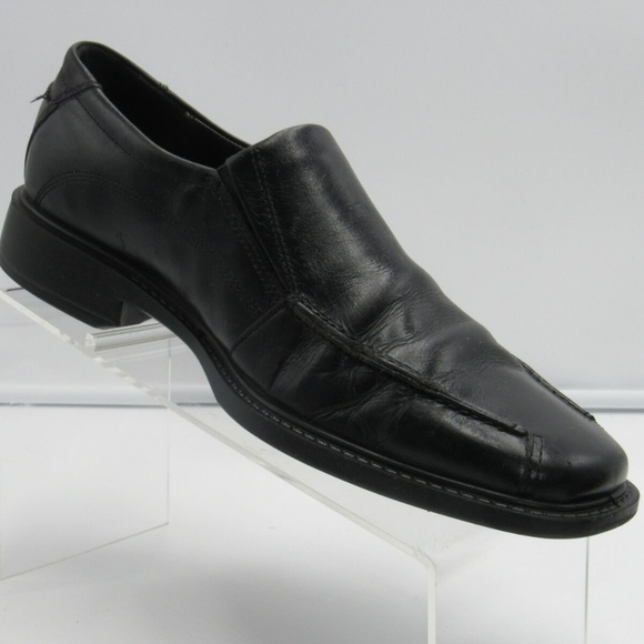 Ecco Size 8/8.5 M/EU 42 Black Loafers Mens C3A B47 main image 6